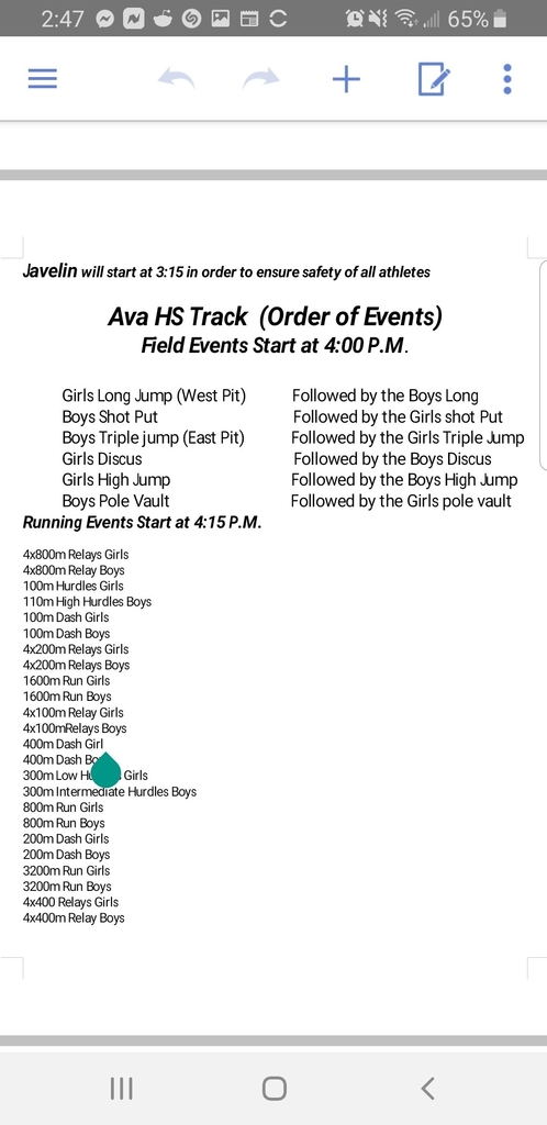 times ava relays