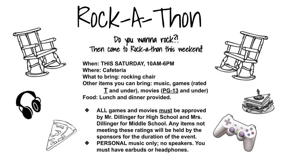 Rock-a-thon information